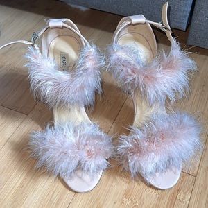 Fluffy heels